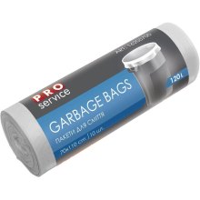 Пакети для сміття PROservice Standard LD, 120л, 10шт, білі (4823071616187)