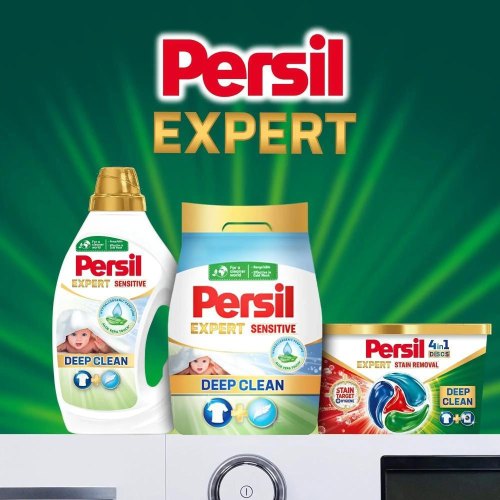 Пральний порошок Persil Expert Deep Clean Sensitive, автомат, 4.05кг (9000101806229)