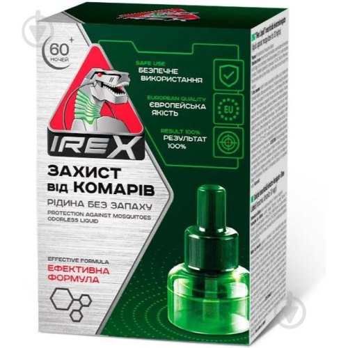 Рідина для фумігатора iRex, від комарів, на 60 ночей, 37мл (4820184441316)