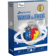 Пральний порошок Wash&Free Universal, 400г (4262396140920)