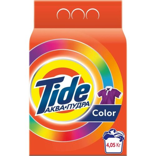 Пральний порошок Tide Аква-Пудра Color, 4.05кг (8006540535301)