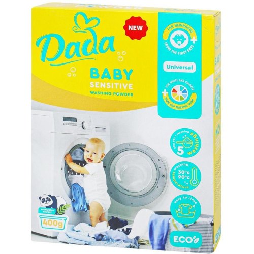 Пральний порошок Dada, для прання дитячих речей, 400г (4820174980320)