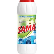 Порошок для чищення кухні Sama, з ароматом Яблуко, 500г (4820270630143)