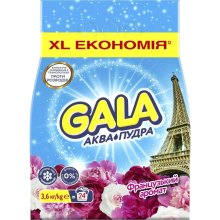 Пральний порошок Gala Аква-Пудра, французький аромат, 3.6кг (8006540519363)