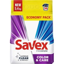 Пральний порошок Savex Premium Color & Care, 5.4кг (3800024047947)