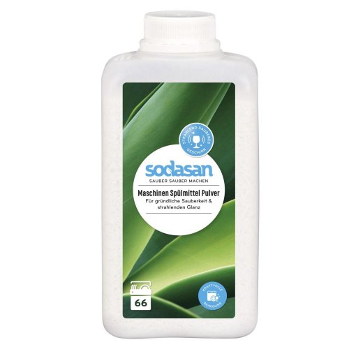 Порошок для миття посуду в посудомийці Sodasan, 1кг (4019886000246)