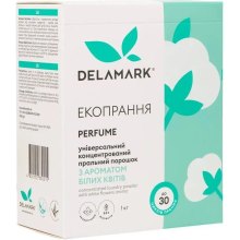 Пральний порошок DeLaMark Universal, з ароматом білих квітів, 1кг (4820152330215)