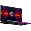 Ноутбук MSI Raider GE68 HX 14VGG-287US (RAIDERGE6814287) (NEW) / 16,1/IPS/1920x1200/Intel Core i9-14900HX/ОЗП: 32 ГБ/NVIDIA GeForce RTX 4070, 8 ГБ/SS