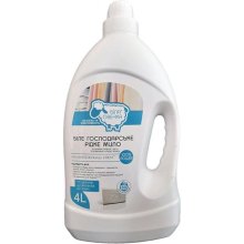 Гель для прання Біла Овечка 100% Power, біле господарське мило, 4л (4820205301513)