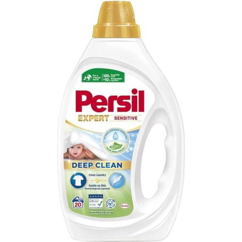 Гель для прання Persil Expert Sensitive Deep Clean, 900мл (9000101805871)