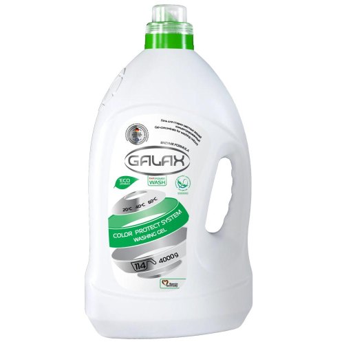 Гель для прання Galax, для кольорових речей, 4кг (4260637720016)