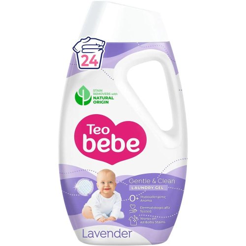 Гель для прання Teo bebe Gentle & Clean Lavender, 1080мл (3800024048777)