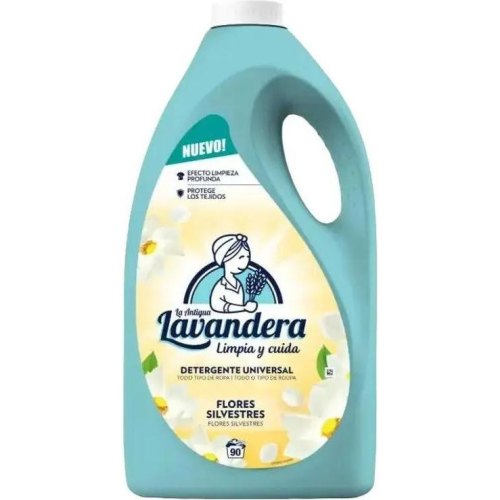 Гель для прання La Antigua Lavandera, з ароматом Польові квіти, 4.5л (8435495820505)