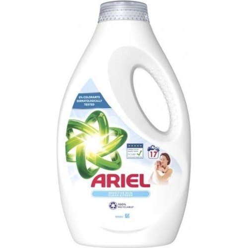 Гель для прання Ariel, для чутливої шкіри, 850мл (8006540874882)