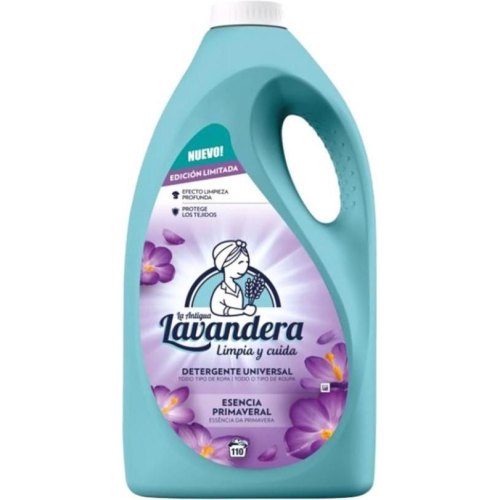 Гель для прання La Antigua Lavandera, з ароматом Весняна есенція, 4.95л (8435495828310)