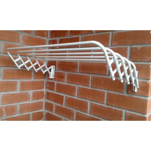 Сушарка для білизни Gimi Brio Super 120, настінна, 6м (156051)