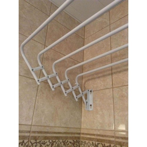 Сушарка для білизни Gimi Brio Super 120, настінна, 6м (156051)