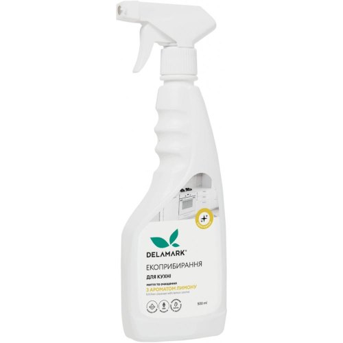 Спрей для чищення кухні DeLaMark, з ароматом лимону, 500мл (4820152330673)