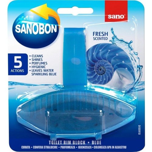 Туалетний блок Sano, синій, 55г (7290010935635)