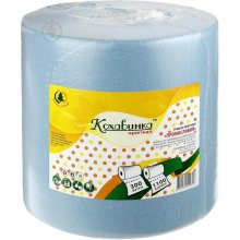 Паперові рушники Кохавинка, промислові, 300м, одношарові, 1 рулон, сині (4820032450316)