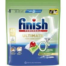 Таблетки для посудомийних машин Finish Ultimate 0% All in 1, 45шт (5908252014781)