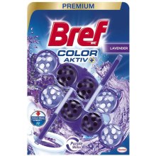 Туалетний блок Bref Кольорова вода, з ароматом Лаванда, 50г, 2шт (9000101351163/9000101089561)