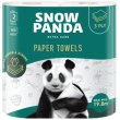 Паперові рушники Сніжна Панда Extra Care, тришарові, 165 аркушів, 2 рулони (4820183971517)