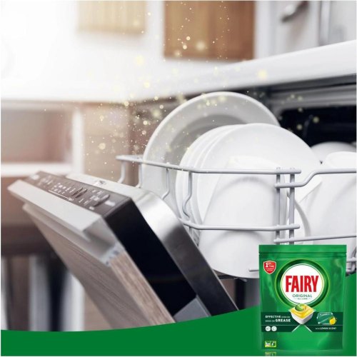 Таблетки для посудомийних машин Fairy Original All in One Lemon, 100шт (8700216237383)