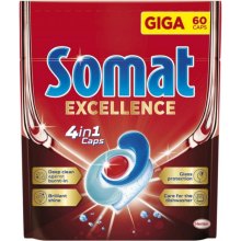 Таблетки для посудомийних машин Somat Excellence, 60шт (9000101808087)