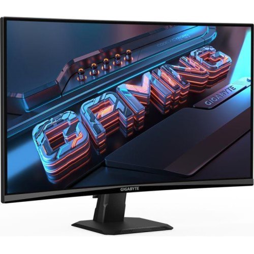 Монiтор iгровий Gigabyte GS27QCA Gaming Monitor 27 VA 1500R, 2560x1440, 180Hz, 1ms, 2xHDMI(2.0), 1xDP(1.4)