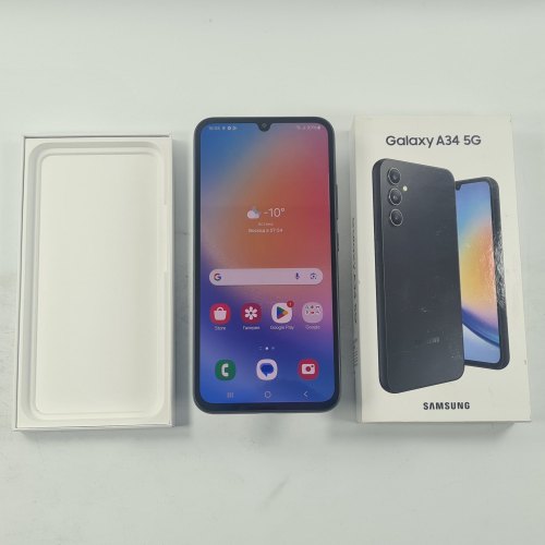Смартфон Samsung Galaxy A34 128 GB Graphite USED **