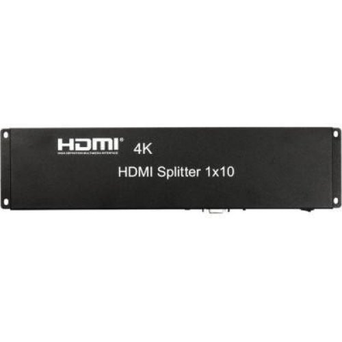 Сплітер PowerPlant HDMI 1x10 V1.4, 3D, 4K/30hz (HDSP10-V1.4)