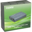 Зовнішня карта відеозахоплення PowerPlant HDMI USB3.0 4k/60hz (HDVC8)