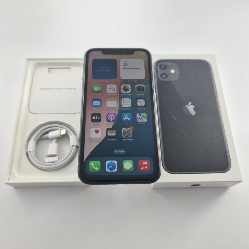 Смартфон iPhone 11 128GB Black, Model A2221 USED **