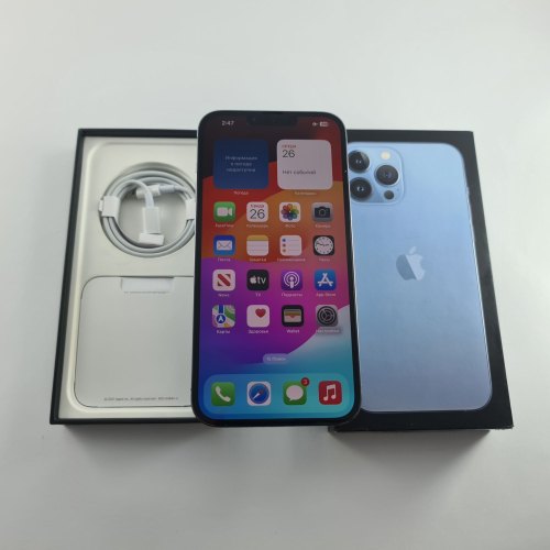 Смартфон iPhone 13 Pro Max 256GB Sierra Blue, Model A2643 USED **