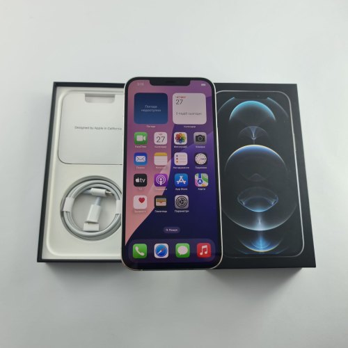 Смартфон iPhone 12 Pro Max 128GB Silver, Model A2411 USED **