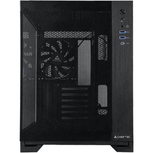 Корпус Chieftec VISIO AIR, ATX, без БЖ, чорний (GM-30B-M-OP)