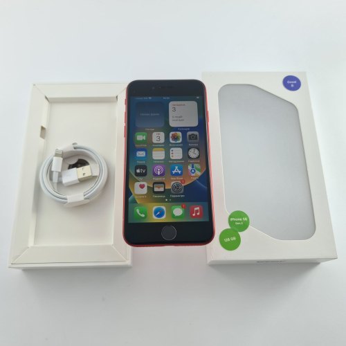 Смартфон Apple iPhone SE Gen.2 128 GB Red USED **