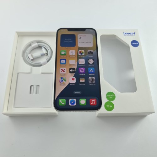 Смартфон iPhone 12 Pro Max 128GB Silver, Model A2411 USED **