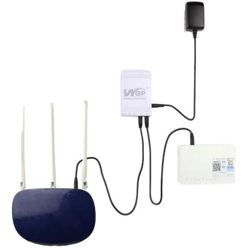Джерело безперебійного живлення для роутера WGP Mini UPS 103 White