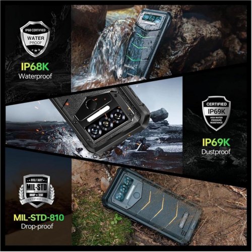 Смартфон Oukitel WP38 6/256GB Black **