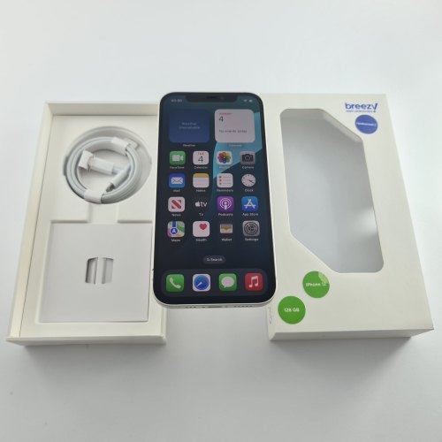 Смартфон iPhone 12 128GB White, Model A2403 USED **