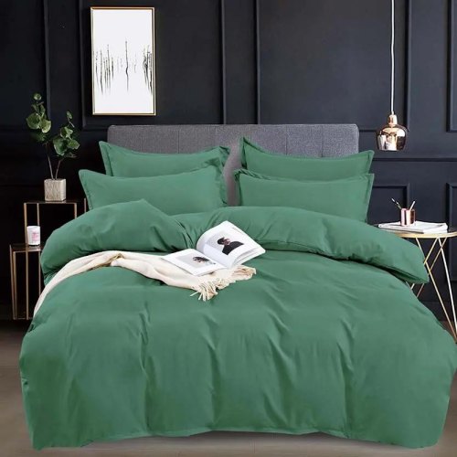Комплект постільної білизни SOHO Євро Elle, 200x230см, SOLO Green (A130184)