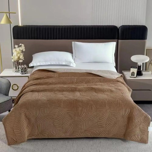 Покривало SOHO, 200x220см, VELVET Brown (A120080)