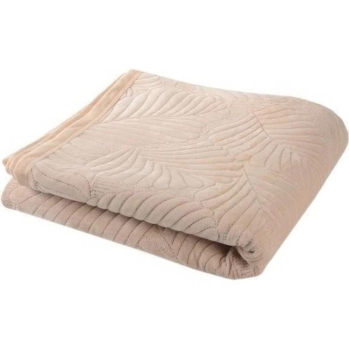 Покривало SOHO, 200x220см, VELVET Light Brown (A120081)