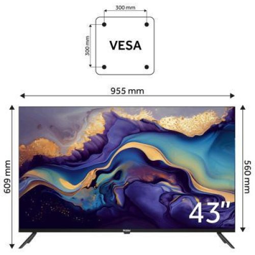 Телевізор HAIER H43K801FG