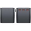 Мережевий зарядний пристрій Acefast Z1, 5xUSB (3xUSB-C/2xUSB-A), 75W, GaN, швидка зарядка (6974316282495)