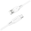Кабель Acefast C3-04, USB-A to USB-C, USB 2.0, 1.2м, 3.0A, TPE, білий (6974316280873)