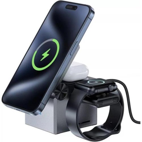 Бездротовий зарядний пристрій Acefast E18 Rubik's, 3в1, 15W (6974316282884)