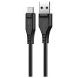 Кабель Acefast C3-04, USB-A to USB-C, USB 2.0, 1.2м, 3.0A, TPE, чорний (6974316280866)